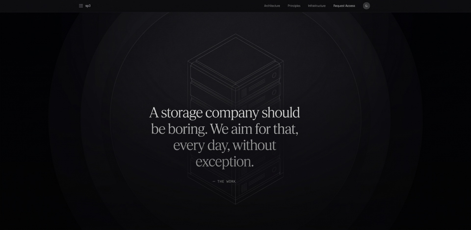 A storage company should be boring